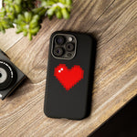 Pixel Heart 8-Bit Retro Art Tough Phone Case