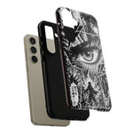 Manga Speed Lines Art Tough Phone Case