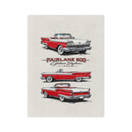 1959 Fairlane 500 Galaxie Skyliner Classic Car Blanket | Retro Auto Throw