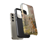 Akita under Cherry Blossoms Dog Breed Phone Case
