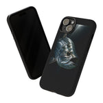 Tarpon Fishing Phone Case, Saltwater Portrait Black Cover, Gift