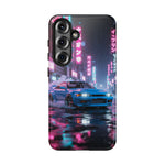 Skyline GT-R Tokyo Rain JDM Night Art Tough Phone Case