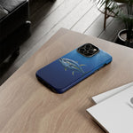 Yellowfin Tuna Phone Case, Deep Blue Water Tough Cover, Gift