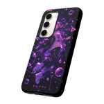 Chillout Floating Anime Girl Phone Case – Dreamy Vaporwave Aesthetic