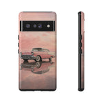 1957 Chevy Bel Air Blush Cream Tough Phone Case for Classic Car Fans