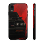 GNX Black Ember Red Tough Phone Case