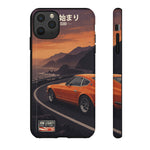 Datsun 240Z Classic JDM Sports Car Sunset Art Tough Phone Case