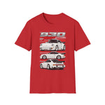 1980 Porsche 930 Turbo Gemballa Version II T-Shirt – 3-View Retro Racing Graphic
