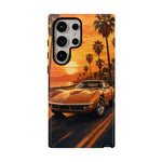 Orange Corvette C3 Stingray Sunset Palms Phone Case
