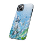 Copy of Silver Butterflies Tough Case | Blue Sky Water Droplets Phone Cover