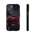 Charger Hellcat Widebody Red Rain Art Phone Case