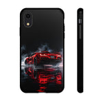 Z06 C8 Phone Case, Red Smoke Studio Reflection Cover