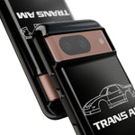 Third Gen Trans Am outline car Tough Phone Case racing graphic