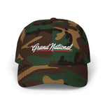 Grand National Dad Hat Classic Script Embroidered Cap Adjustable Vintage Style Gift
