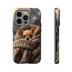 Chihuahua Big Sweater Tough Phone Case