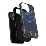 Skyline GT-R R34 Bayside Blue Tokyo Night Art Tough Phone Case