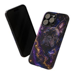 French Bulldog Galaxy Marble Art Tough Phone Case