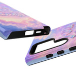 You Are Enough phone case | pastel cloud affirmation protective case