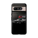 Black C5 Phone Case American Sports Car Tough Cover Gift