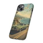 Vintage Olds 442 Convertible Coastal Drive phone case