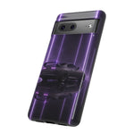 Matte Gray MK4 Supra Violet Neon Pillars Case