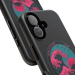 Great Dream Wave Circular Badge Vaporwave Phone Case – Japanese Aesthetic