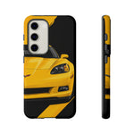 C6 Corvette Velocity Yellow Tough Phone Case