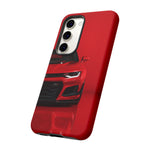 Red Camaro Phone Case, ZL1 American Muscle Car Tough Cover for Men, Gift