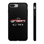1970 C10 Red White Classic Pickup Tough Phone Case Cover