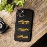 Gold Fairlady Z Classic Sports Car Tough Phone Case - 3 View