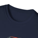 1969 Daytona Illustration T-Shirt | Vintage Muscle Car Trio Tee