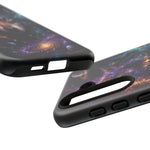 Cosmic Wolf Phone Case, Galaxy Nebula Portrait Tough Cover, Gift