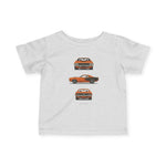 1970 Plymouth Cuda Baby Tee Toddler Shirt Classic Muscle Car Graphic Top