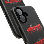Red NSX Sports Car Phone Case Tough JDM 90s Classic Car Gift