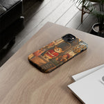 Corgi Royal Guard phone case | Cute British corgi soldier illustration