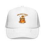 Raw Honey Maker Hat Beekeeper Bee Honey Graphic Cap Adjustable