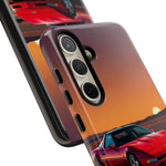 Red C4 ZR-1 King of the Hill Art Tough Phone Case