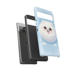 Samoyed Kawaii Snowball Chibi Art Tough Phone Case