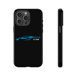 Rapid Blue C8 Phone Case for Chevy Fans, Tough Protective Cover