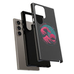 Great Dream Wave Circular Badge Vaporwave Phone Case – Japanese Aesthetic