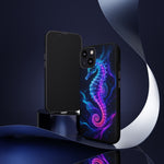 Neon Seahorse Phone Case | Tough Protective Case