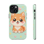 Shiba Inu Kawaii Chibi Smile Pet Dog Art Tough Phone Case