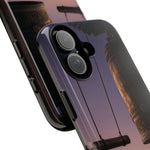 Temple Bell Sunset Phone Case Japan Zen Tough Case