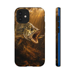 Tigerfish Lure Strike Phone Case Freshwater Fishing Gift for Anglers