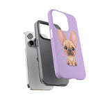 French Bulldog Bat Ears Kawaii Pet Dog Art Tough Phone Case