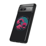 Great Dream Wave Circular Badge Vaporwave Phone Case – Japanese Aesthetic