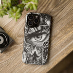Manga Speed Lines Art Tough Phone Case
