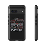 NSX Dual View Black Red JDM Sports Car Tough Phone Case Gift