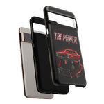 Tri-Power Classic Muscle Car GTO phone case | Retro Automotive Graphic