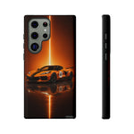 Z06 C8 Phone Case, Orange Racing Livery Studio Cover